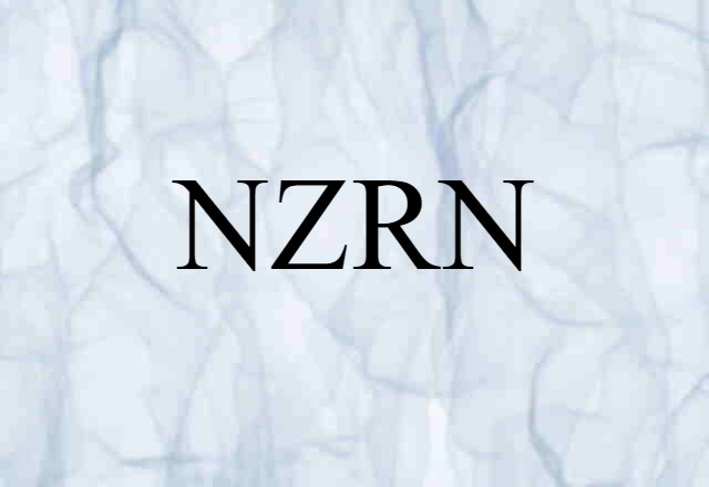 NZRN (noun) Definition, Meaning & Examples