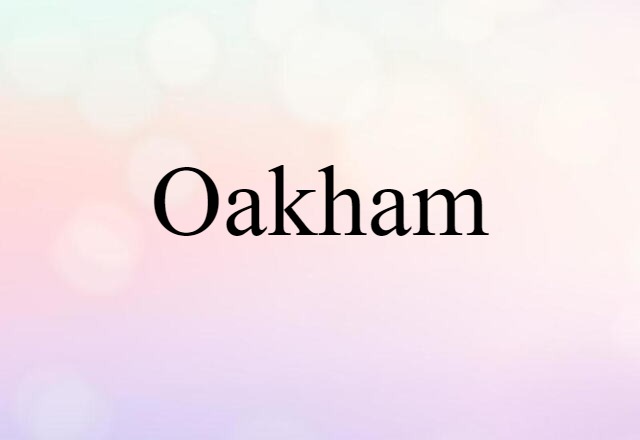 Oakham