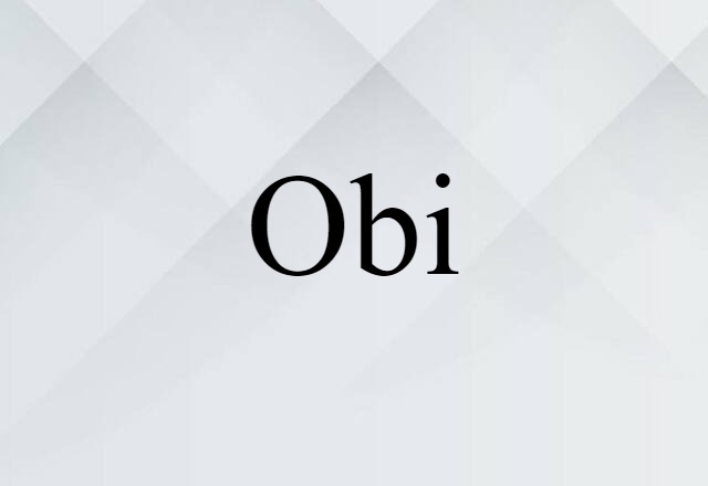 obi