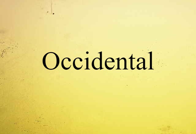 occidental