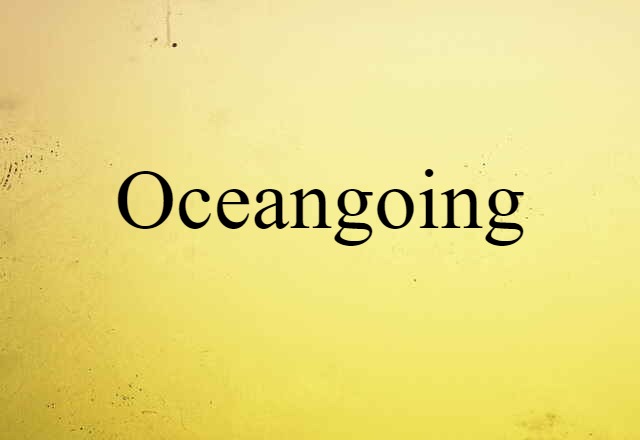 oceangoing