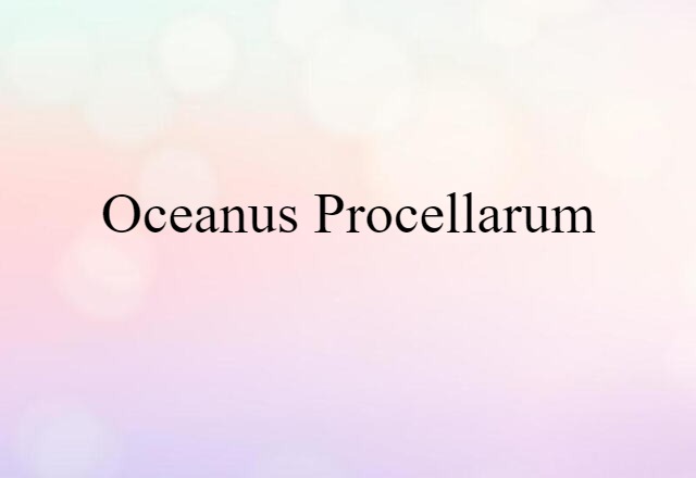 Oceanus Procellarum