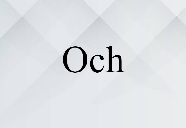 och