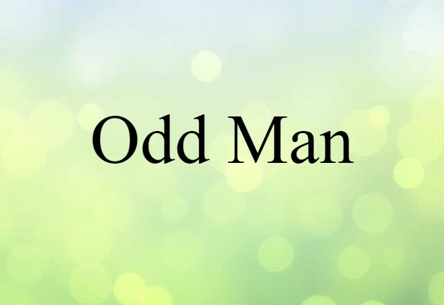 odd-man