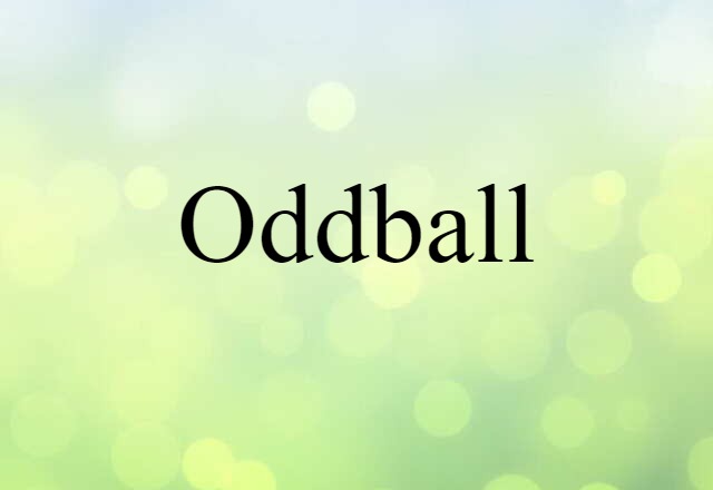 oddball