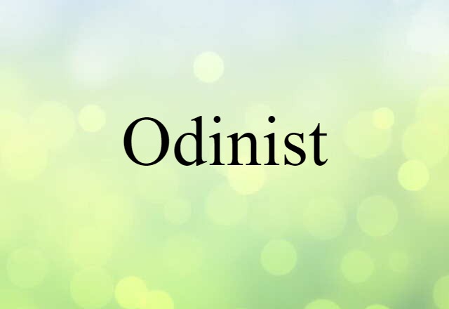 Odinist