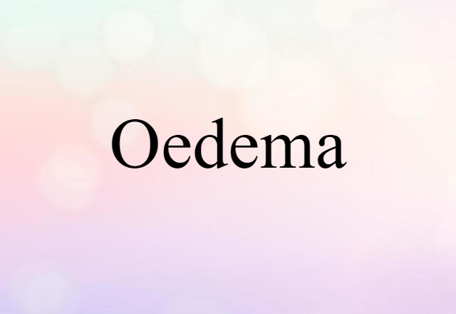 oedema