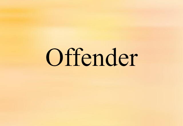 offender