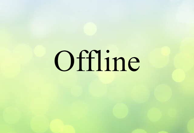 offline