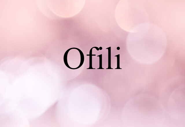 Ofili