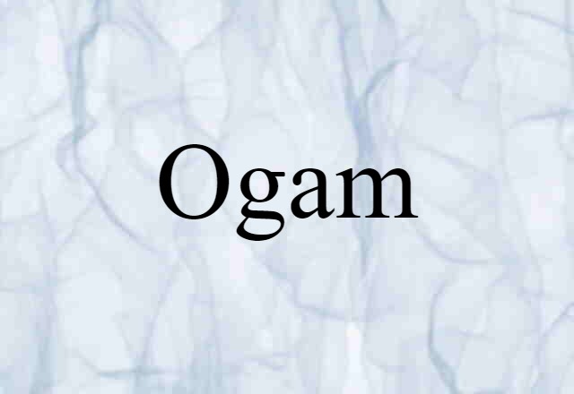 ogam