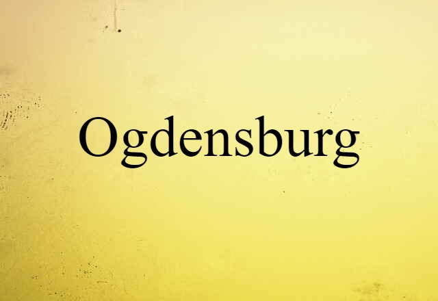 Ogdensburg