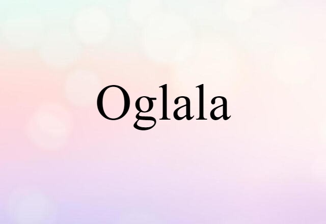 Oglala