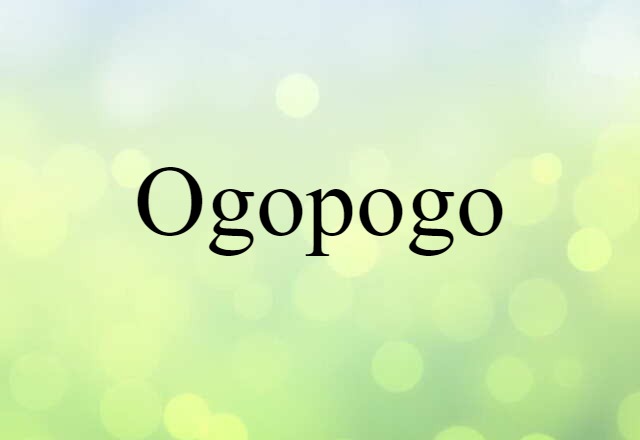 Ogopogo