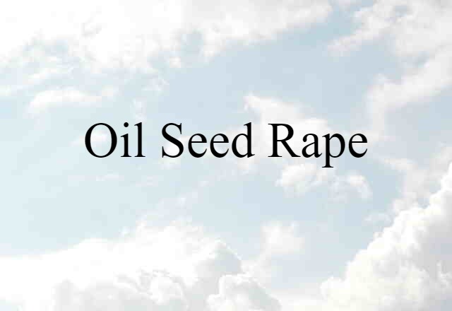 oil-seed rape