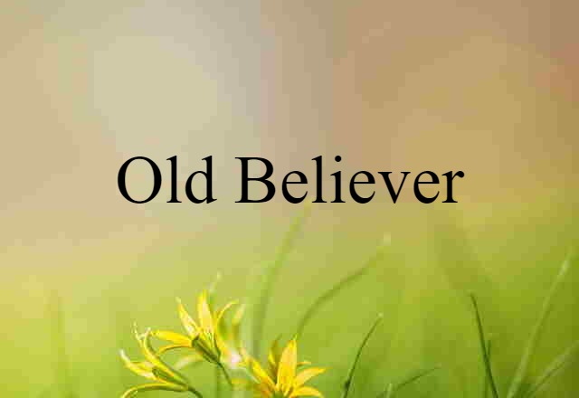 Old Believer