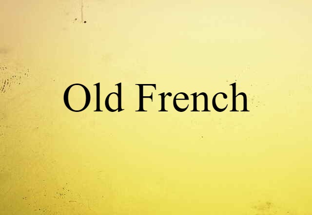 Old French