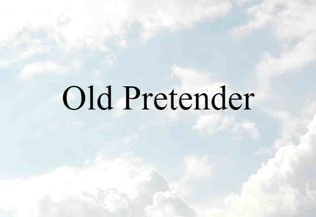 Old Pretender