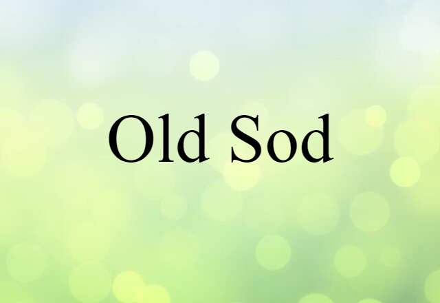 old sod