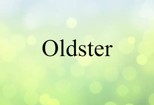 oldster