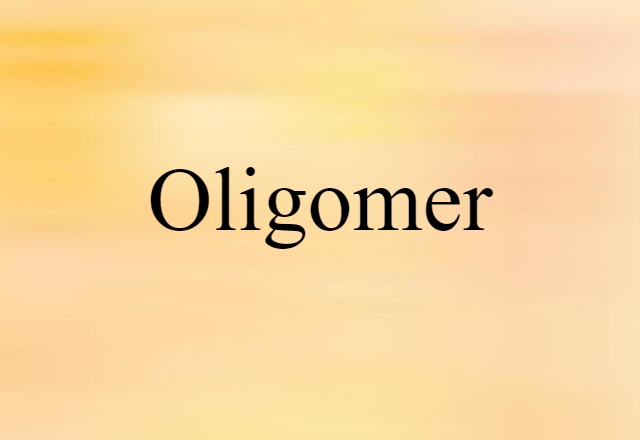 oligomer