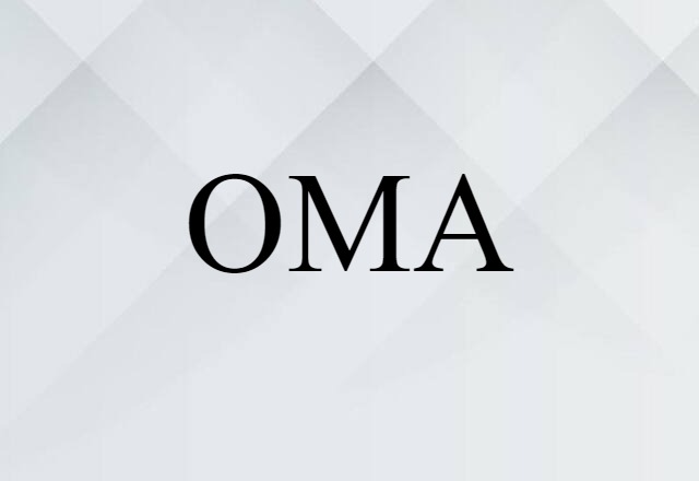 OMA