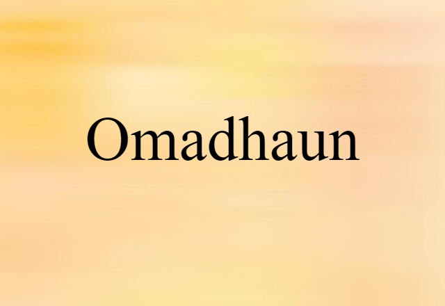 omadhaun