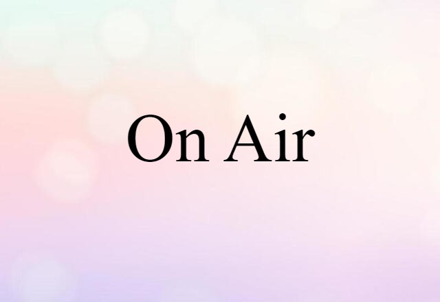 on air