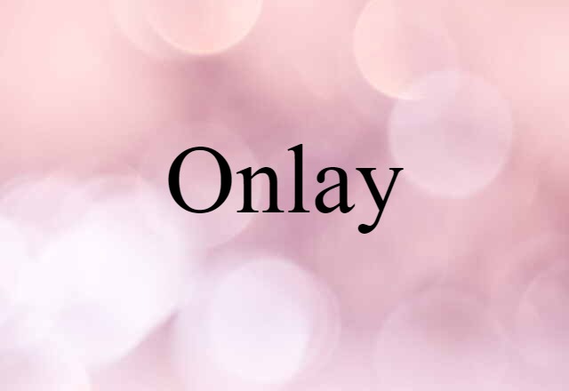 onlay