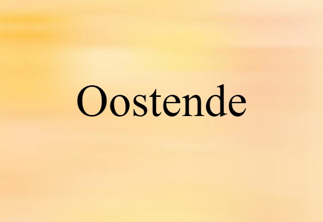 Oostende