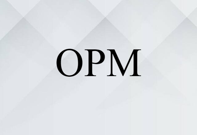 OPM