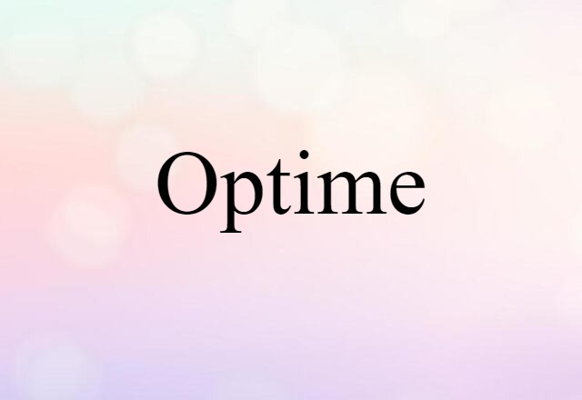 optime