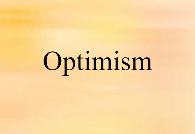 optimism