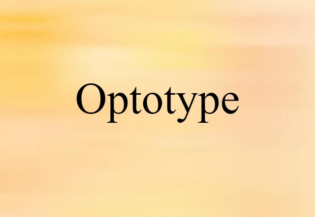 optotype