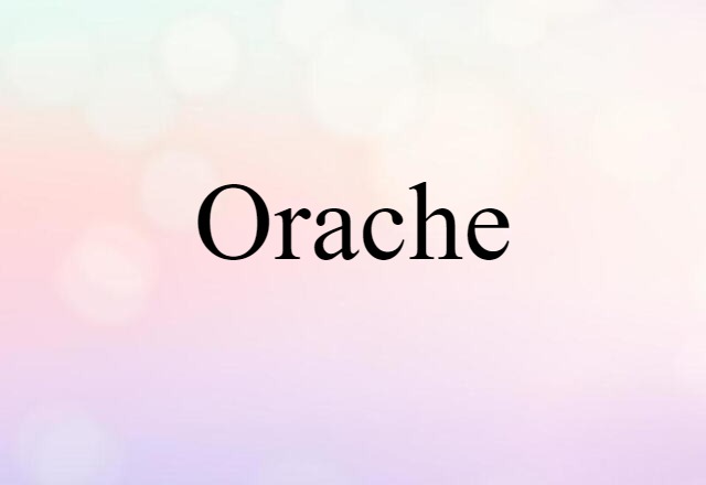 orache