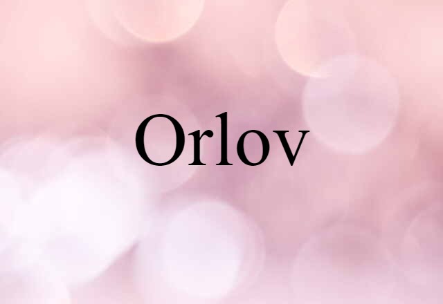 Orlov