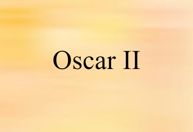 Oscar II