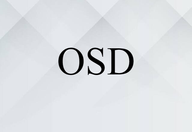 OSD