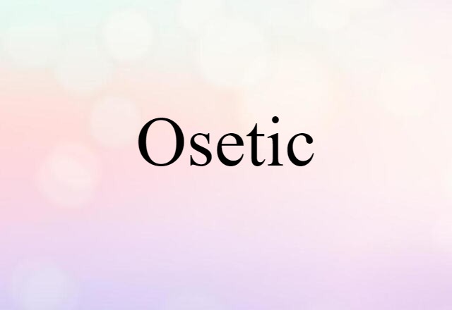 Osetic