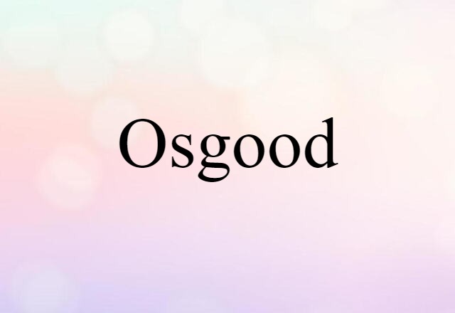 Osgood