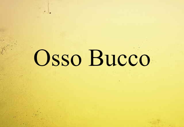 osso bucco