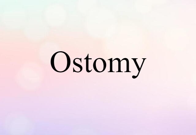 ostomy