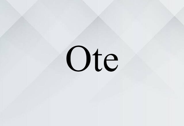 ote