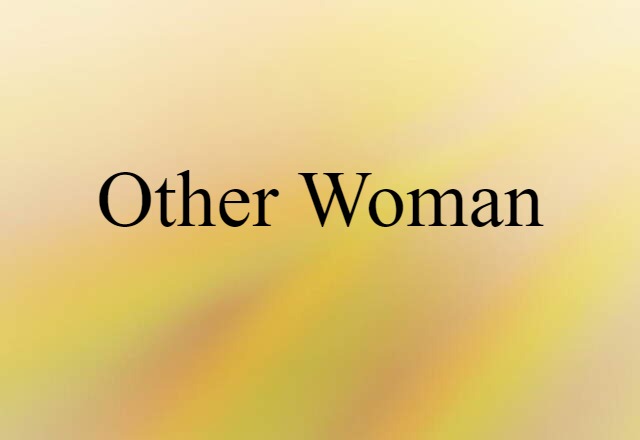 other woman