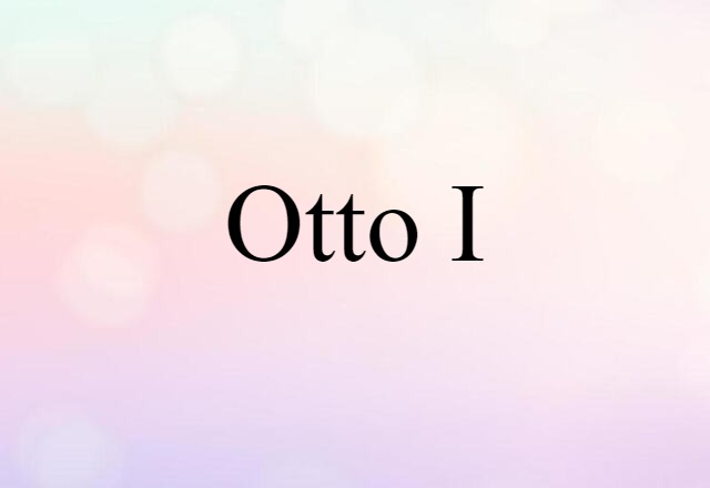 Otto I