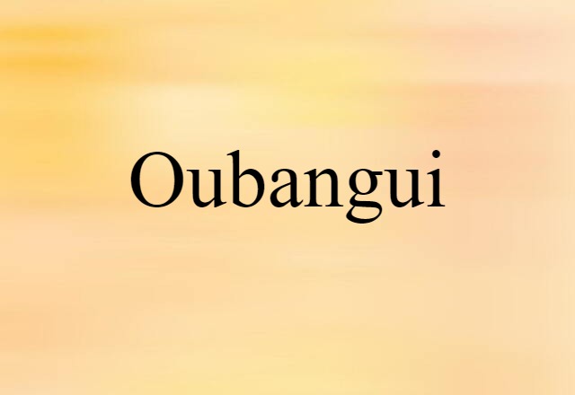 Oubangui