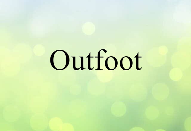 outfoot