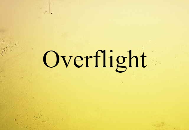 overflight