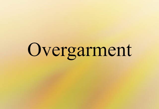 overgarment