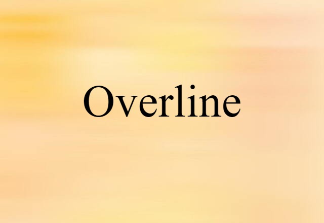 overline